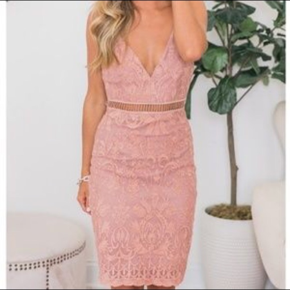 Dusty rose Dress